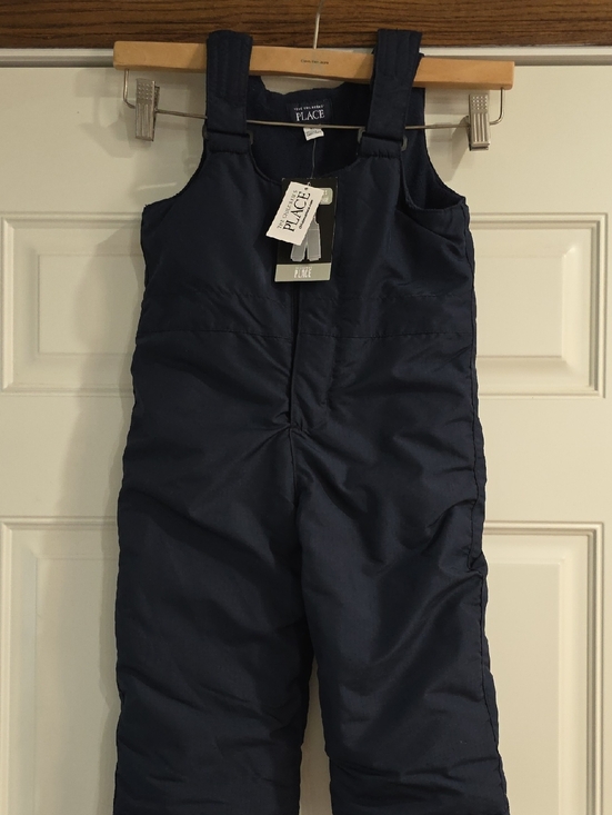 The Children's Place Other - NWT The Children's Place Dark Navy Insulated Snow Bib Overalls Size 2T